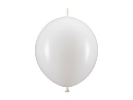Balony E-Link białe z łącznikiem, 33cm, 20 szt.