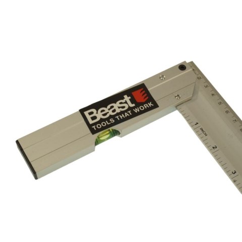 KĄTOWNIK ALUMINIOWY Z POZIOMICĄ 350 mm KĄTOWNIK ALUMINIOWY Z POZIOMICĄ 350 mm