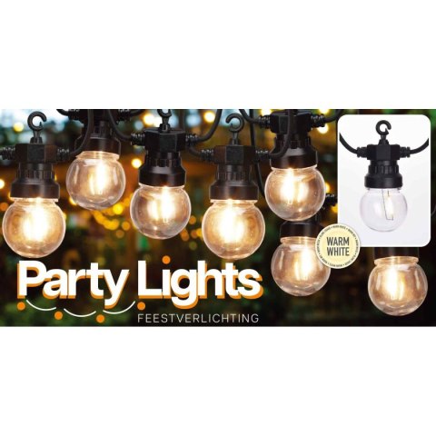 GIRLANDA OGRODOWA PARTY LIGHT 10LED 7,5M GIRLANDA OGRODOWA PARTY LIGHT 10LED 7,5M