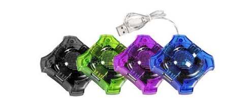 Hub USB 2.0 Esperanza 4 porty "Star" czarny Hub USB 2.0 Esperanza 4 porty "Star" czarny