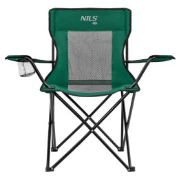 NC3302 KRZESŁO TURYSTYCZNE ZIELONO-CZARNY NILS CAMP