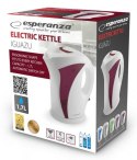 Czajnik elektryczny Esperanza Iguazu EKK018R (2200W 1.7l; kolor biały, kolor czerwony)