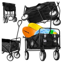 Wózek plażowy transportowy MAGNUM czarny