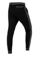 SPODNIE DRESOWE COMFORT, SZARO-CZARNE ROZMIAR L