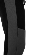 SPODNIE DRESOWE COMFORT, SZARO-CZARNE ROZMIAR M