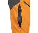 SPODNIE ROBOCZE OUTDOOR 4 WAY STRETCH MUSZTARD.-SZARE ROZ L