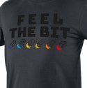 T-SHIRT Z NADRUKIEM FEEL THE BIT ROZMIAR XXL