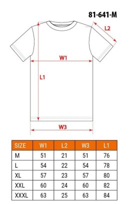 T-SHIRT Z NADRUKIEM FEEL THE BIT ROZMIAR M