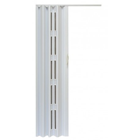 Drzwi harmonijkowe 005S-014-80 biały mat 80 cm Drzwi harmonijkowe 005S-014-80 biały mat 80 cm