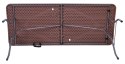 Zestaw cateringowy RATTAN BRĄZ stół 180 cm+ 2 ławki Zestaw cateringowy RATTAN BRĄZ stół 180 cm+ 2 ławki