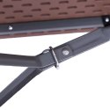 Zestaw cateringowy RATTAN BRĄZ stół 180 cm+ 2 ławki Zestaw cateringowy RATTAN BRĄZ stół 180 cm+ 2 ławki