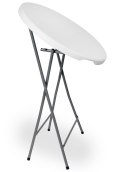 Stolik koktajlowy GALA 80 cm biały Stolik koktajlowy GALA 80 cm biały