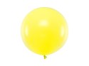 Balon lateksowy Gigant, Żółty, Pastel Lemon Zest, 60cm, 1szt