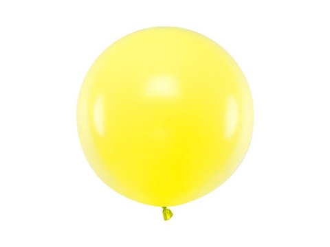 Balon lateksowy Gigant, Żółty, Pastel Lemon Zest, 60cm, 1szt Balon lateksowy Gigant, Żółty, Pastel Lemon Zest, 60cm, 1szt
