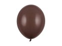 Balony lateksowe Strong, Pastelowe Kakaowy Brązowy, Pastel Cocoa Brown, 30cm, 100 szt.