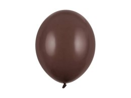 Balony lateksowe Strong, Pastelowe Kakaowy Brązowy, Pastel Cocoa Brown, 30cm, 100 szt.