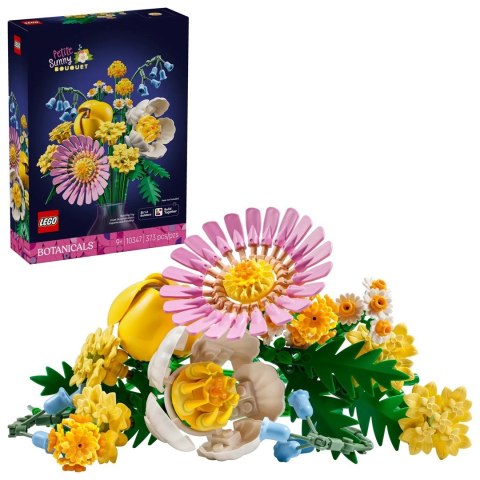 LEGO ICONS 10347 Botanicals - Mały bukiet żółtych kwiatów LEGO ICONS 10347 Botanicals - Mały bukiet żółtych kwiatów