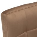 Krzesło barowe ARAKO BLACK aksamitne mokka VELVET Krzesło barowe ARAKO BLACK aksamitne mokka VELVET