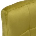 Krzesło barowe ARAKO BLACK aksamitne oliwkowe VELVET Krzesło barowe ARAKO BLACK aksamitne oliwkowe VELVET