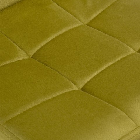 Krzesło barowe ARAKO BLACK aksamitne oliwkowe VELVET Krzesło barowe ARAKO BLACK aksamitne oliwkowe VELVET