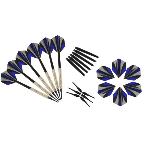 RZUTKI LOTKI PLASTIKOWE DART 6 SZT. NIEBIESKIE W ETUI ENERO RZUTKI LOTKI PLASTIKOWE DART 6 SZT. NIEBIESKIE W ETUI ENERO