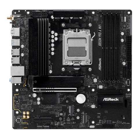 Płyta ASrock B850M Pro-A WiFi /AMD B850/DDR5/SATA3/M.2/USB3.1/WiFi/BT/PCIe5.0/AM5/mATX Płyta ASrock B850M Pro-A WiFi /AMD B850/DDR5/SATA3/M.2/USB3.1/WiFi/BT/PCIe5.0/AM5/mATX