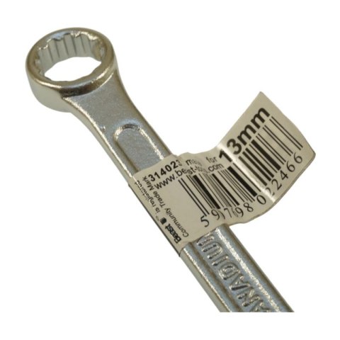 Klucz płasko-oczkowy 13 mm CV Klucz płasko-oczkowy 13 mm CV