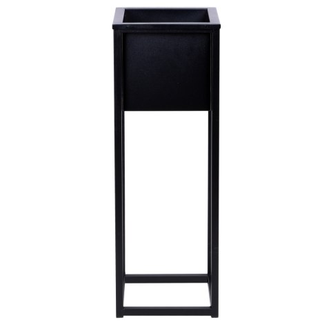 Kwietnik loftowy CONCOVE 60 cm czarny Kwietnik loftowy CONCOVE 60 cm czarny