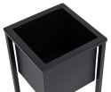 Kwietnik loftowy CONCOVE 60 cm czarny