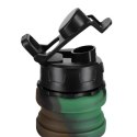NC4106 BIDON SILIKONOWY SKŁADANY 500ML ZIELONY NILS