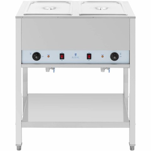 Bemar podgrzewacz gastronomiczny z podstawą wolnostojący 2 x GN 1/1 1265 W Bemar podgrzewacz gastronomiczny z podstawą wolnostojący 2 x GN 1/1 1265 W