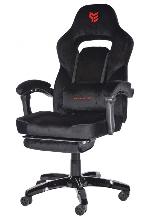 Fotel obrotowy do biurka TITAN BLACK ALCANTARA PRO Fotel obrotowy do biurka TITAN BLACK ALCANTARA PRO