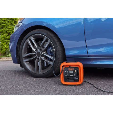 Kompresor powietrza do samochodu BLACK+DECKER Automotive ASI400-XJ Kompresor powietrza do samochodu BLACK+DECKER Automotive ASI400-XJ