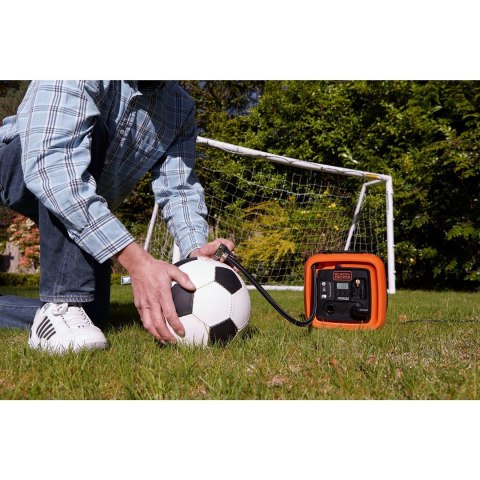 Kompresor powietrza do samochodu BLACK+DECKER Automotive ASI400-XJ Kompresor powietrza do samochodu BLACK+DECKER Automotive ASI400-XJ