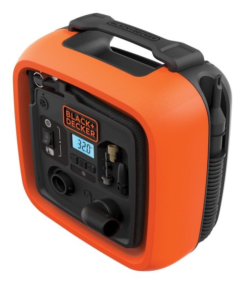 Kompresor powietrza do samochodu BLACK+DECKER Automotive ASI400-XJ Kompresor powietrza do samochodu BLACK+DECKER Automotive ASI400-XJ