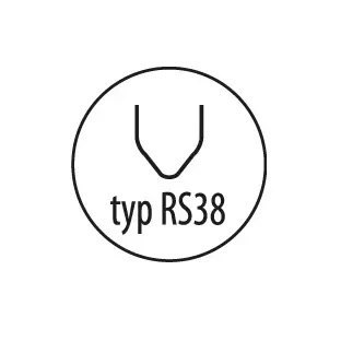 ZSZYWKI 0.8MM RS38 DO PLASTIKU 100 SZT. ZSZYWKI 0.8MM RS38 DO PLASTIKU 100 SZT.