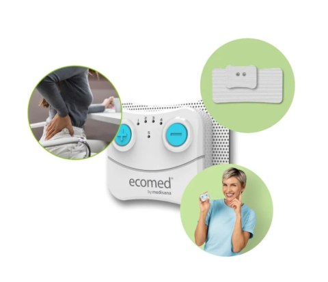 Bezprzewodowe urządzenie do terapii bólu TENS Ecomed by Medisana TT-10E Bezprzewodowe urządzenie do terapii bólu TENS Ecomed by Medisana TT-10E