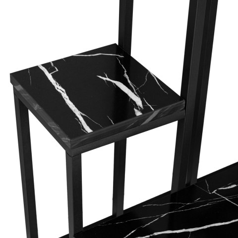 Kwietnik metalowy ANTIRES czarny marmur Kwietnik metalowy ANTIRES czarny marmur