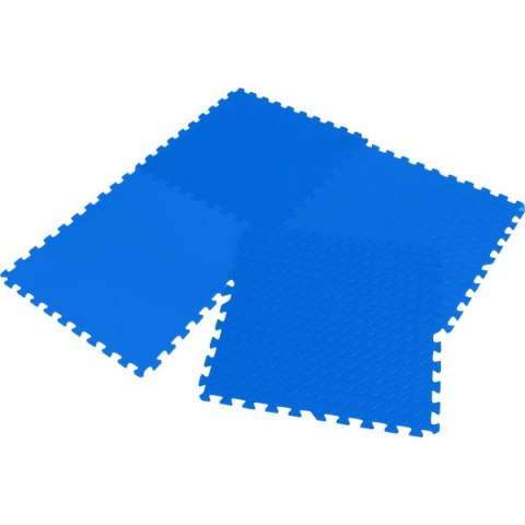 MATA PUZZLE PIANKOWE EVA 60X60X1,2CM KPL. 4SZT ENERO niebieski MATA PUZZLE PIANKOWE EVA 60X60X1,2CM KPL. 4SZT ENERO niebieski