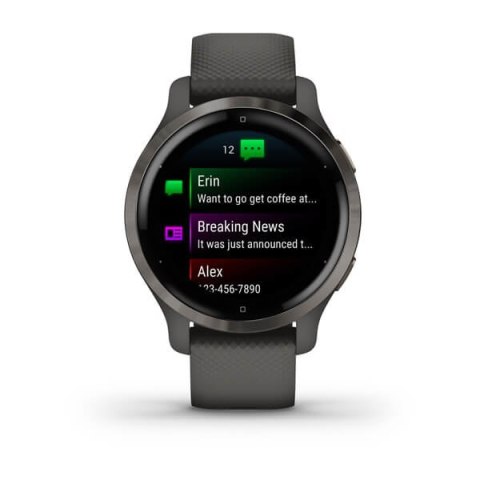 Zegarek Garmin Venu 2S Slate Silver Graphite Zegarek Garmin Venu 2S Slate Silver Graphite
