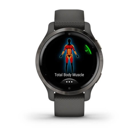 Zegarek Garmin Venu 2S Slate Silver Graphite Zegarek Garmin Venu 2S Slate Silver Graphite
