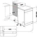 Zmywarka WHIRLPOOL W7F HS41 X