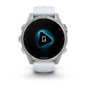 Zegarek sportowy Garmin Fenix 8 AMOLED 43mm Srebrny