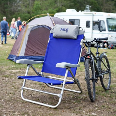 NC3502 KRZESŁO TURYSTYCZNE SKŁADANE NIEBIESKO-SZARE NILS CAMP NC3502 KRZESŁO TURYSTYCZNE SKŁADANE NIEBIESKO-SZARE NILS CAMP