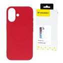Etui na Samsung Galaxy S25 Liquid Silicone Case MagSafe - czerwone