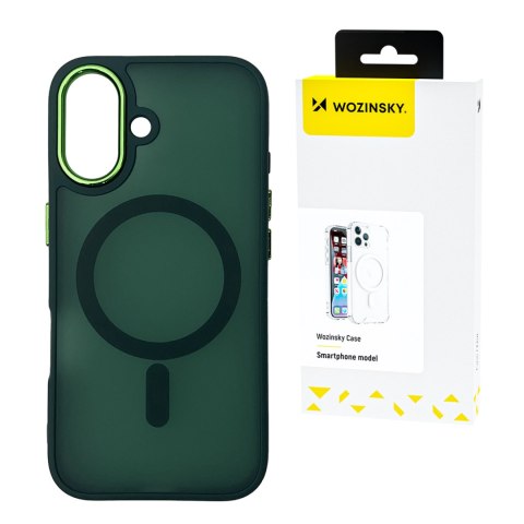 Etui plecki na Samsung Galaxy S25 Ultra Fashion Case MagSafe - zielone Etui plecki na Samsung Galaxy S25 Ultra Fashion Case MagSafe - zielone