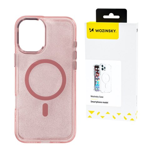 Etui pokrowiec na Samsung Galaxy S25 Glitter Case - różowe z brokatem Etui pokrowiec na Samsung Galaxy S25 Glitter Case - różowe z brokatem