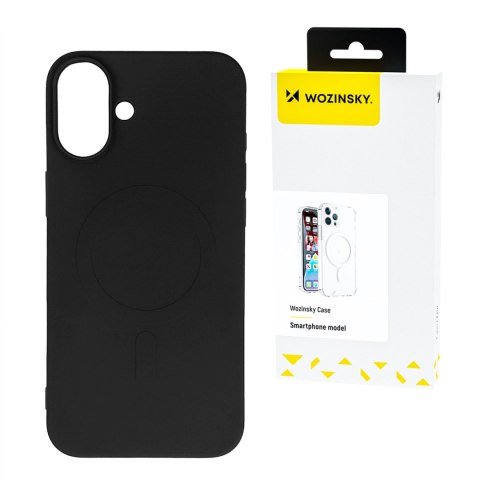 Etui silikonowe magnetyczne na Samsung Galaxy S25 Silicone Case Magsafe - czarne Etui silikonowe magnetyczne na Samsung Galaxy S25 Silicone Case Magsafe - czarne