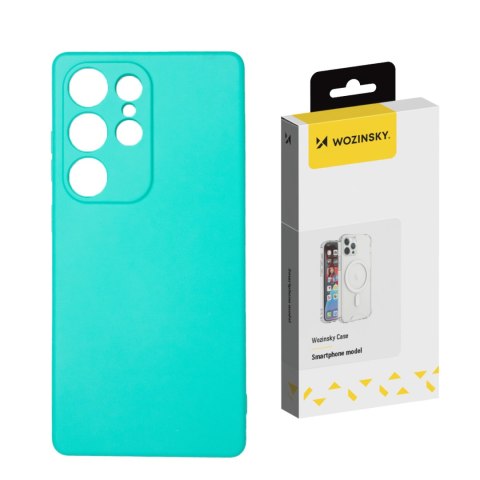 Silikonowe etui na Samsung Galaxy S25 Silicone Case - miętowe Silikonowe etui na Samsung Galaxy S25 Silicone Case - miętowe