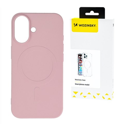 Silikonowe magnetyczne etui na Samsung Galaxy S25+ - różowe Silikonowe magnetyczne etui na Samsung Galaxy S25+ - różowe